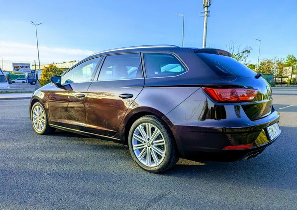 seat leon opolskie Seat Leon cena 59900 przebieg: 139000, rok produkcji 2017 z Wrocław